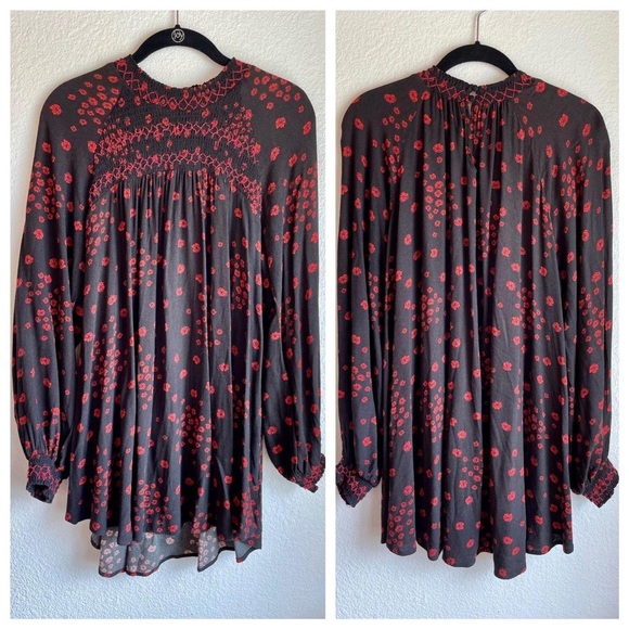 Free People Flowers in her hair tunic - Picture 4 of 10